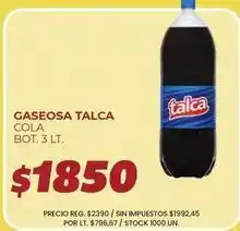 Supermercados Vea Talca - gaseosa cola oferta
