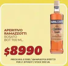 Supermercados Vea Aperitivo rosato oferta