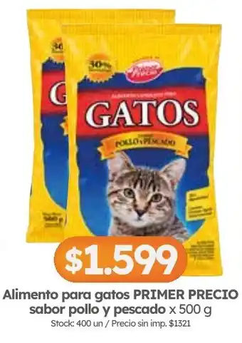 Primer precio gatos