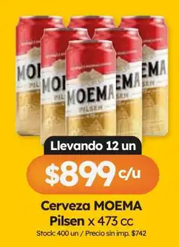 Cordiez Moema cerveza pilsen oferta
