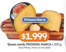 Cordiez Primera Marca queso sardo oferta