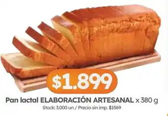 Cordiez Pan lactal elaboración artesanal oferta