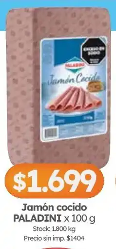 Cordiez Paladini jamón cocido oferta