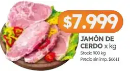 Cordiez Jamón de cerdo oferta