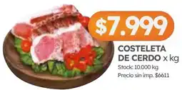 Cordiez Costeleta de cerdo oferta