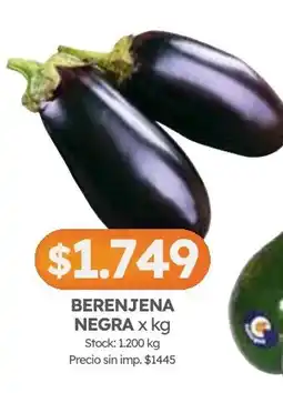 Cordiez Berenjena negra oferta