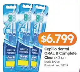 Cordiez Oral b cepillo dental complete clean oferta