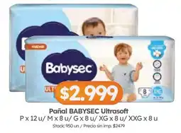 Cordiez Babysec pañal ultrasoft oferta