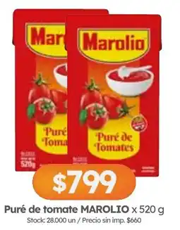 Cordiez Marolio puré de tomates oferta