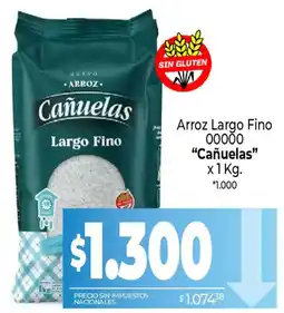 La Anonima Cañuelas arroz largo fino oferta