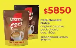 Supermercados Vea Nescafe cafe dolca oferta