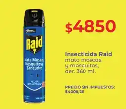 Supermercados Vea Raid insecticida oferta