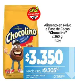 La Anonima La virginia chocolino oferta