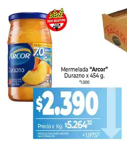 La Anonima Arcor mermelada durazno oferta