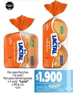 La Anonima Lactal pan para panchos oferta