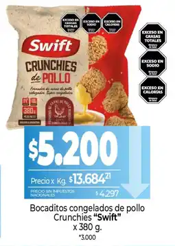 La Anonima Swift crunchies de pollo oferta