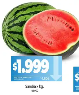 La Anonima Sandía oferta