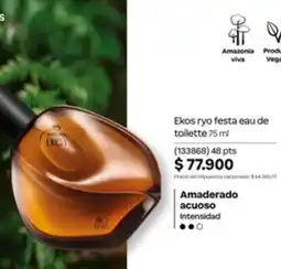 Natura Ekos ryo festa eau de toilette oferta