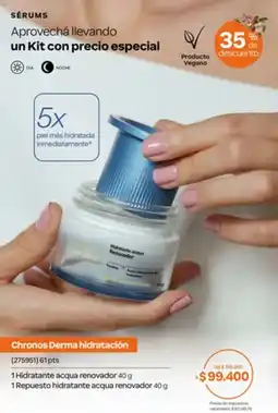 Natura Chronos Derma hidratación oferta