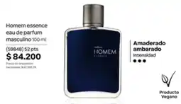 Natura Homem essence eau de parfum masculino oferta