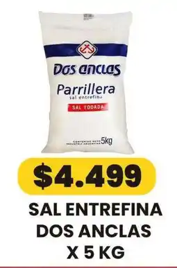 Autoservicio Capo Dos anclas parrillera sal entrefinasal yodada oferta