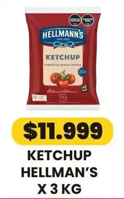 Autoservicio Capo Hellmann's ketchup oferta