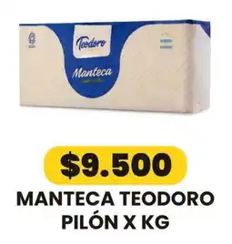 Autoservicio Capo Teodoro manteca oferta