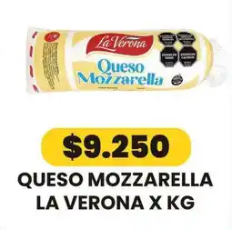 Autoservicio Capo La verona queso mozzarella oferta