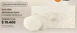 Natura Aura Alba jabones en barra oferta