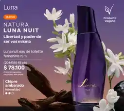 Natura Luna nuit eau de toilette femenino oferta
