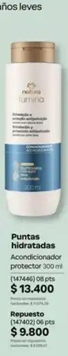 Natura Natura lumina puntas hidratadas oferta