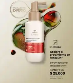 Natura Natura lumina sérum nocturno anticaida oferta