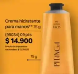 Natura Ekos crema hidratante para manos oferta