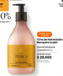 Natura Eros pitanga pulpa para el cuerpo oferta