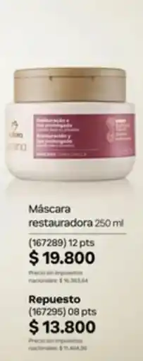 Natura Lumino mascara restauradora oferta