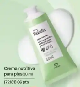 Natura Tododia crema nutritiva para pies oferta