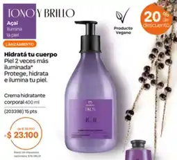 Natura Hidratá tu cuerpo oferta