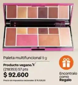 Natura Paleta multifuncional oferta