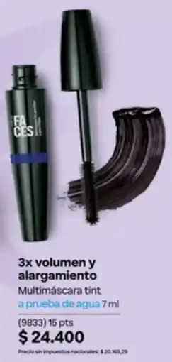Natura Faces multimáscara tint oferta