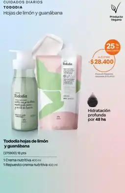Natura Tododia hojas de limón y guanábana oferta