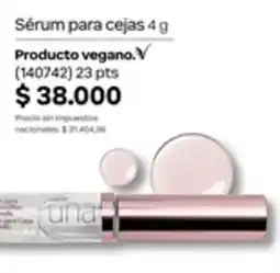 Natura Sérum para cejas oferta