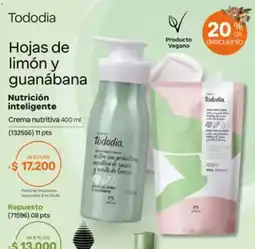 Natura Nutrición inteligente Crema nutritiva oferta