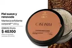 Natura Manteca exfoliante corporal oferta
