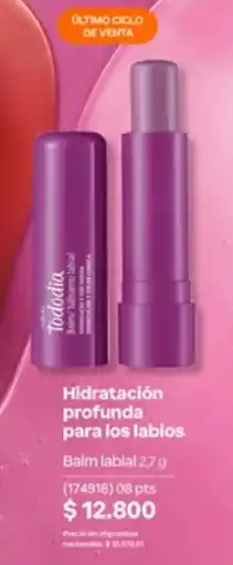 Natura Tododita bálsamo labial oferta