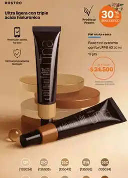 Natura Natura base tint extremo confort FPS 40 oferta