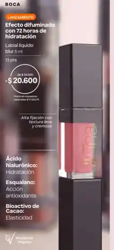 Natura Boca labial liquido blur oferta