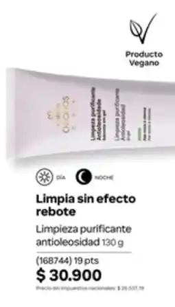 Natura Chrios limpieza purificante antioleosidad oferta