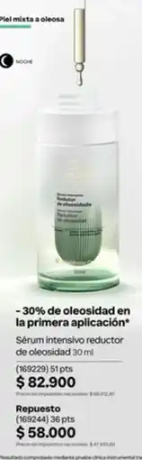 Natura Cromos sérum intensivo reductor de oleosidad oferta