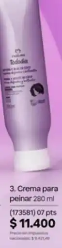 Natura colores tododia crema para peinar oferta