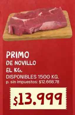 Supermercados Vea Primo de novillo oferta